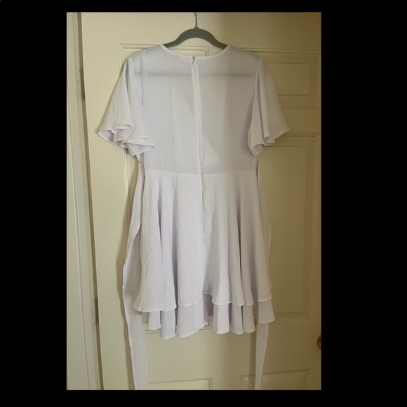 2 FOR $15 SALE!! *ADD TO BUNDLE* White Mini/MIDI Dress - Picture 2 of 4